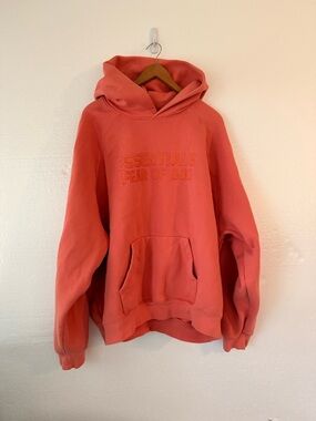 Fear of God Coral Embossed Essentials Hoodie